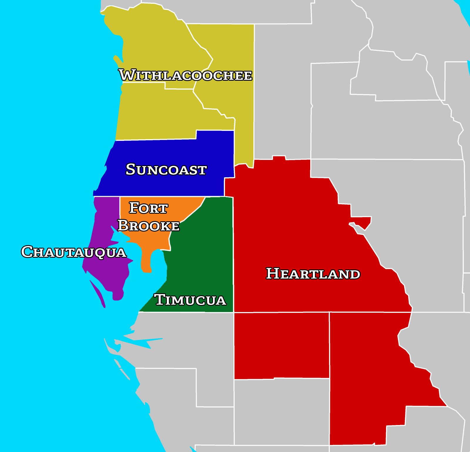 GTBAC District Map