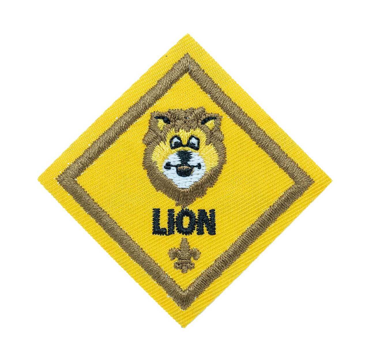 Lion rank patch